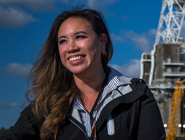 Kristine ramos space launch system engineer